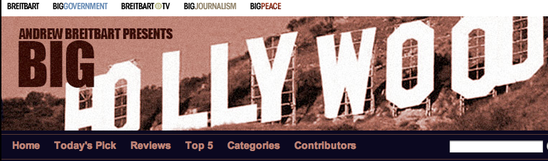 Andrew Breitbart launched Big Hollywood website